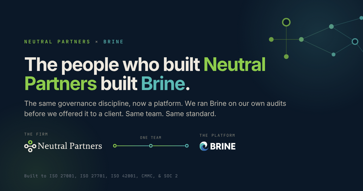 Neutral Partners × Brine — Social (1)